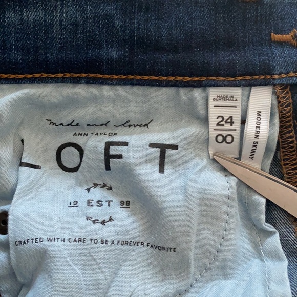 Ann Taylor Loft Made and Loved Jeans - Picture 6 of 6